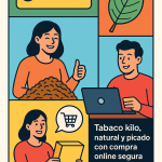 Tabaco kilo online con tabaco natural, hoja tabaco y tabaco picado en Tabaco.Vip
