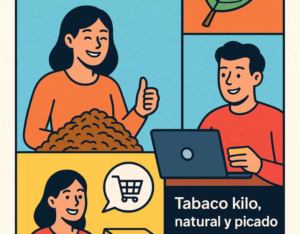 Tabaco kilo online con tabaco natural, hoja tabaco y tabaco picado en Tabaco.Vip