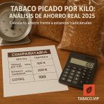 comparativa precios tabaco picado por kilo