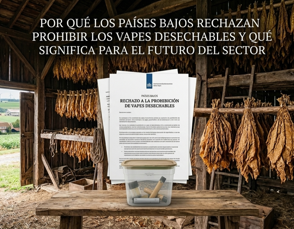 Hojas de tabaco natural y ecológico secándose de forma artesanal en un almacén tradicional.