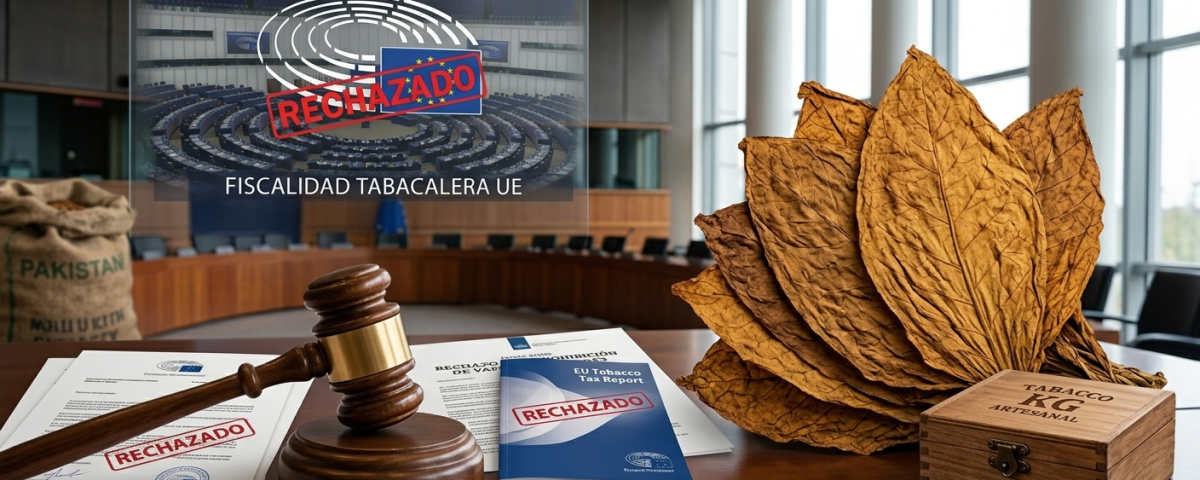 El Parlamento Europeo rechaza el informe de fiscalidad del tabaco. Descubre por qué el tabaco natural en formato artesanal es la alternativa más pura frente al caos de la UE.