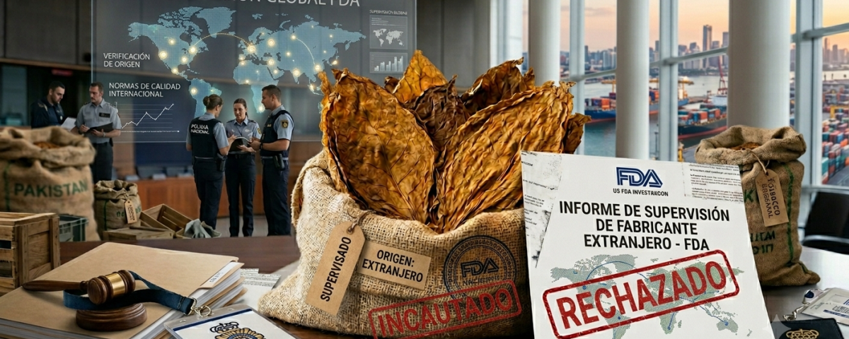 Ilustración conceptual sobre la inclusión de multinacionales tabacaleras en rankings de empresas del futuro, destacando hojas de tabaco natural en primer plano.